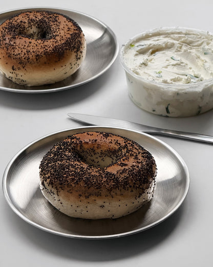 Set of Six Stainless Steel
Plate