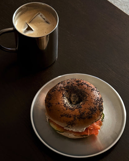 Set of Six Stainless Steel
Plate