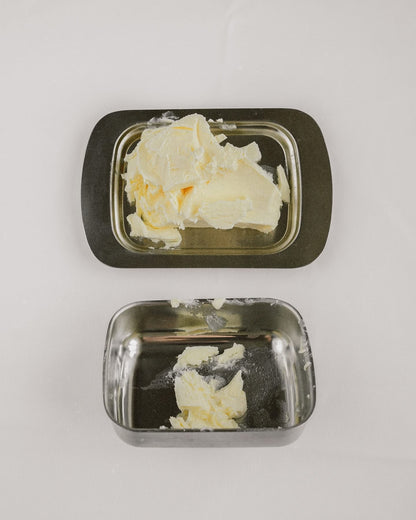 Stainless Steel Butter Dish with Lid