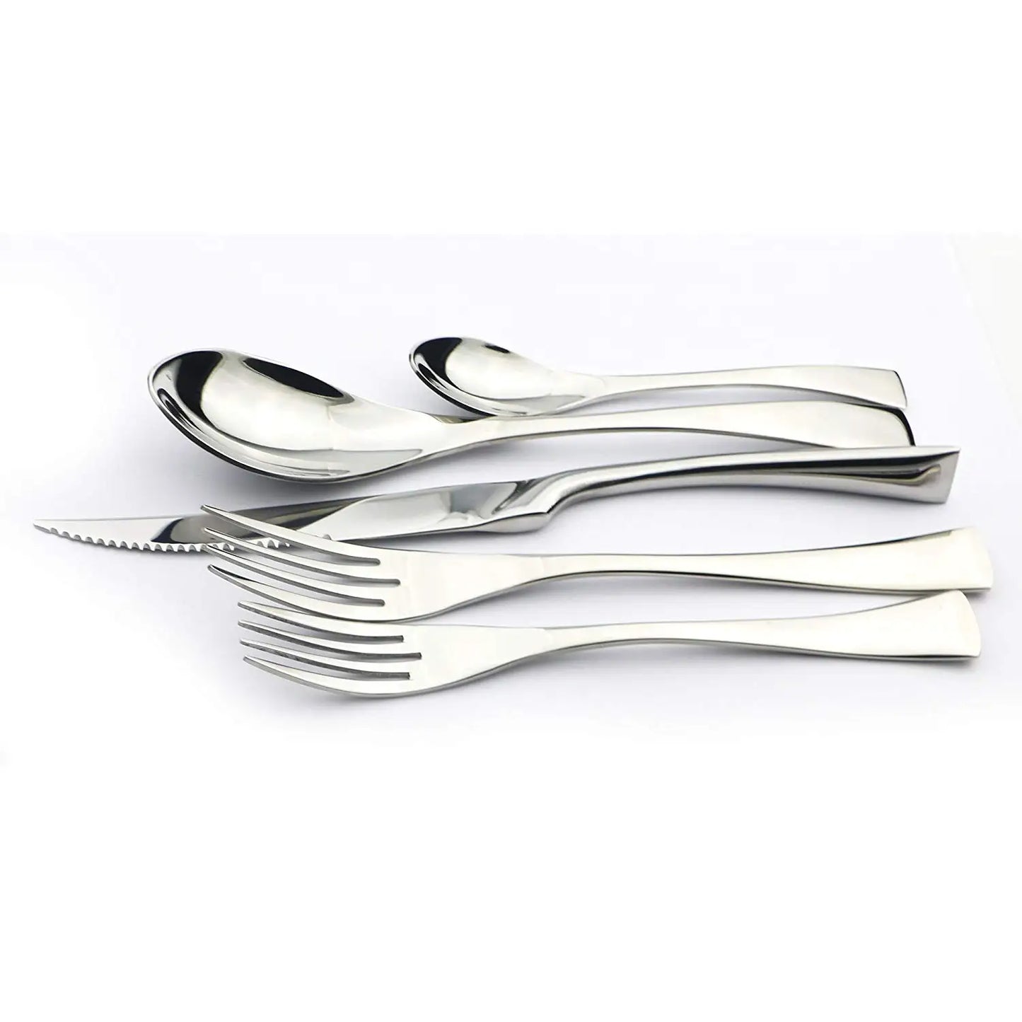 Serrated Tableware Knife Spoon Tableware